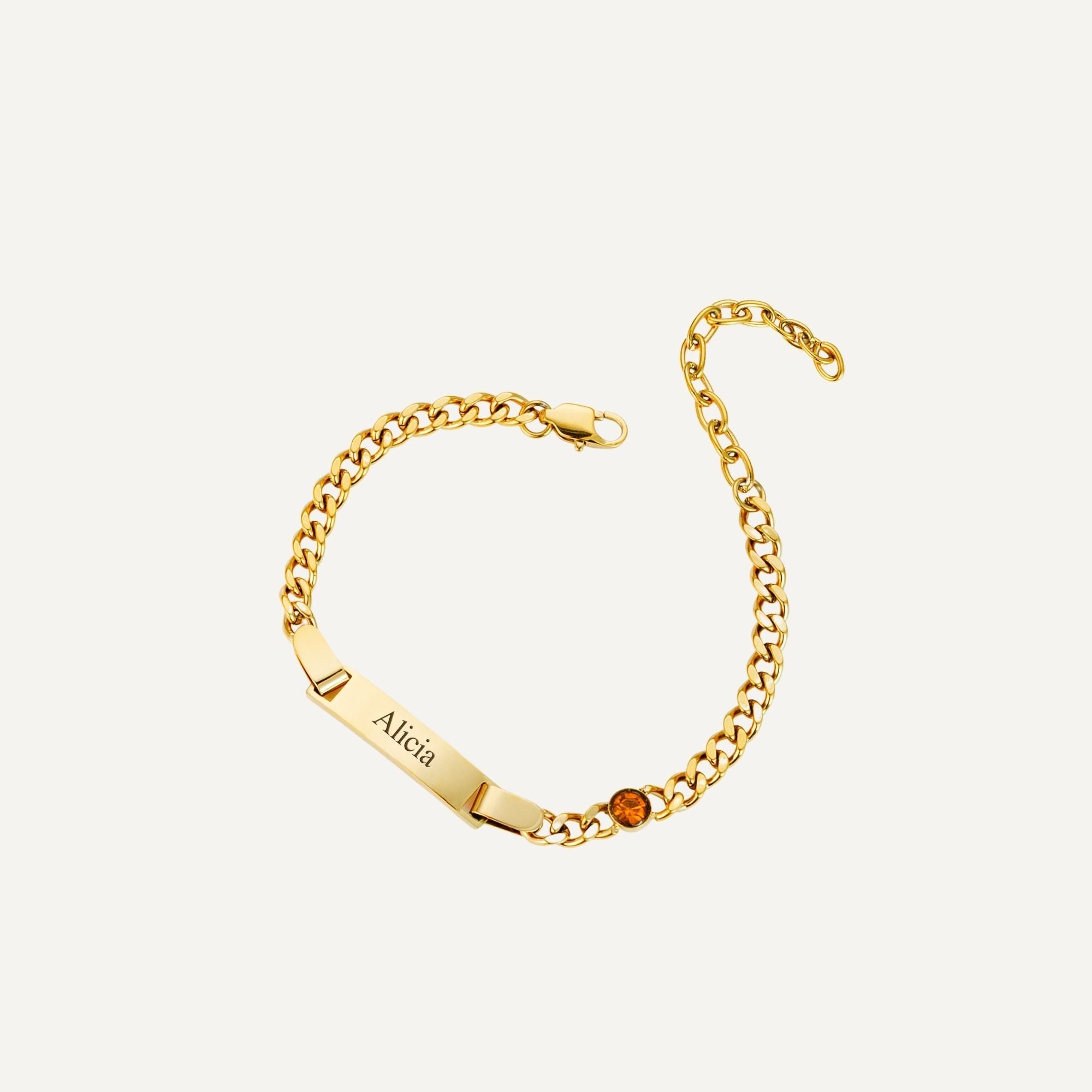 Neue Mama Geburtsstein-Armband