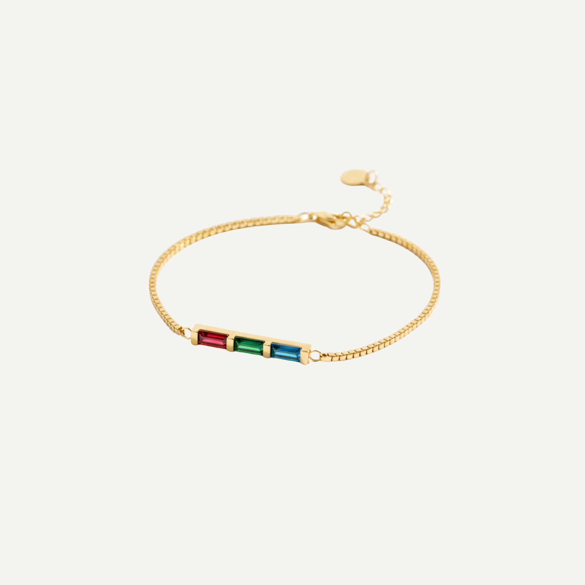 Personalisierbares Geburtsstein-Armband