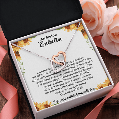 An Meine Enkelin – Ich Liebe Dich Für Immer – Herz-Halskette
