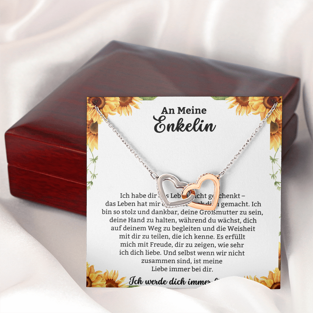An Meine Enkelin – Ich Liebe Dich Für Immer – Herz-Halskette