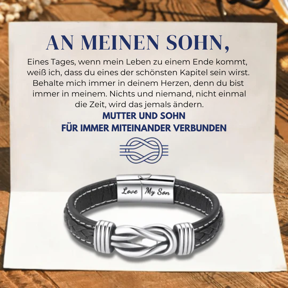 An Meinen Sohn – Mutter und Sohn, Für Immer Verbunden – Infinity Armband