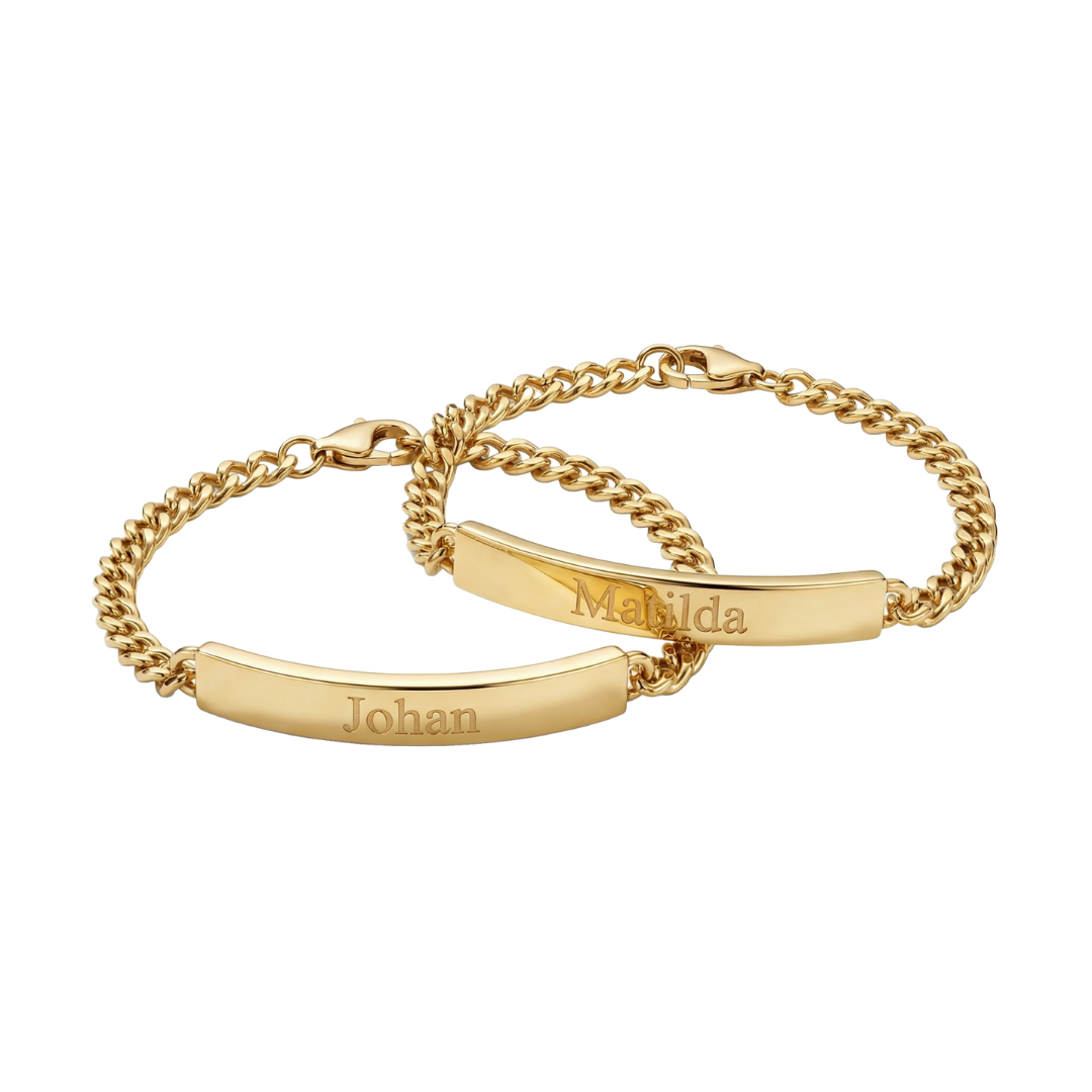 Personalisierte Armbänder für Paare