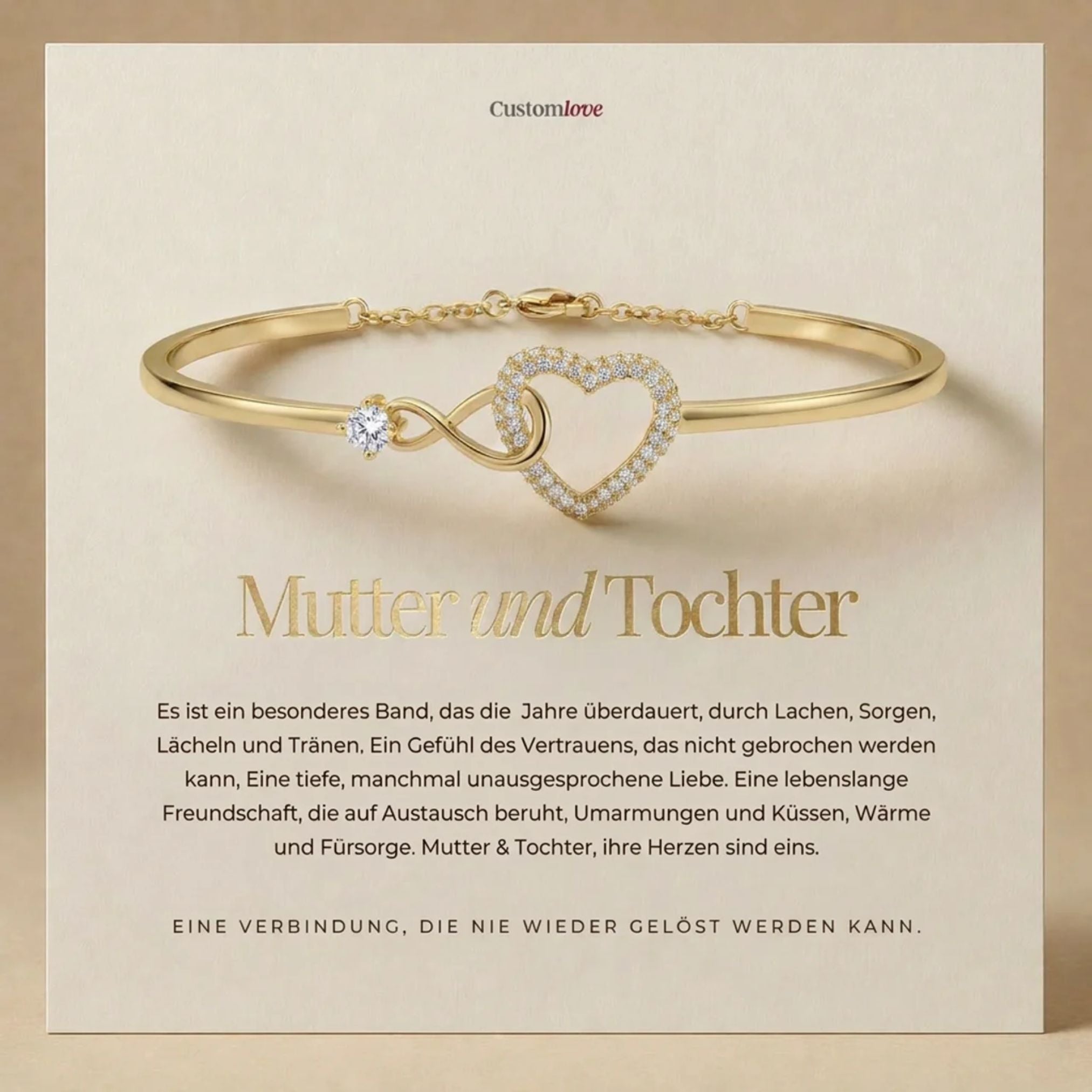 Mutter & Tochter - Für Immer Verbundenes Armband