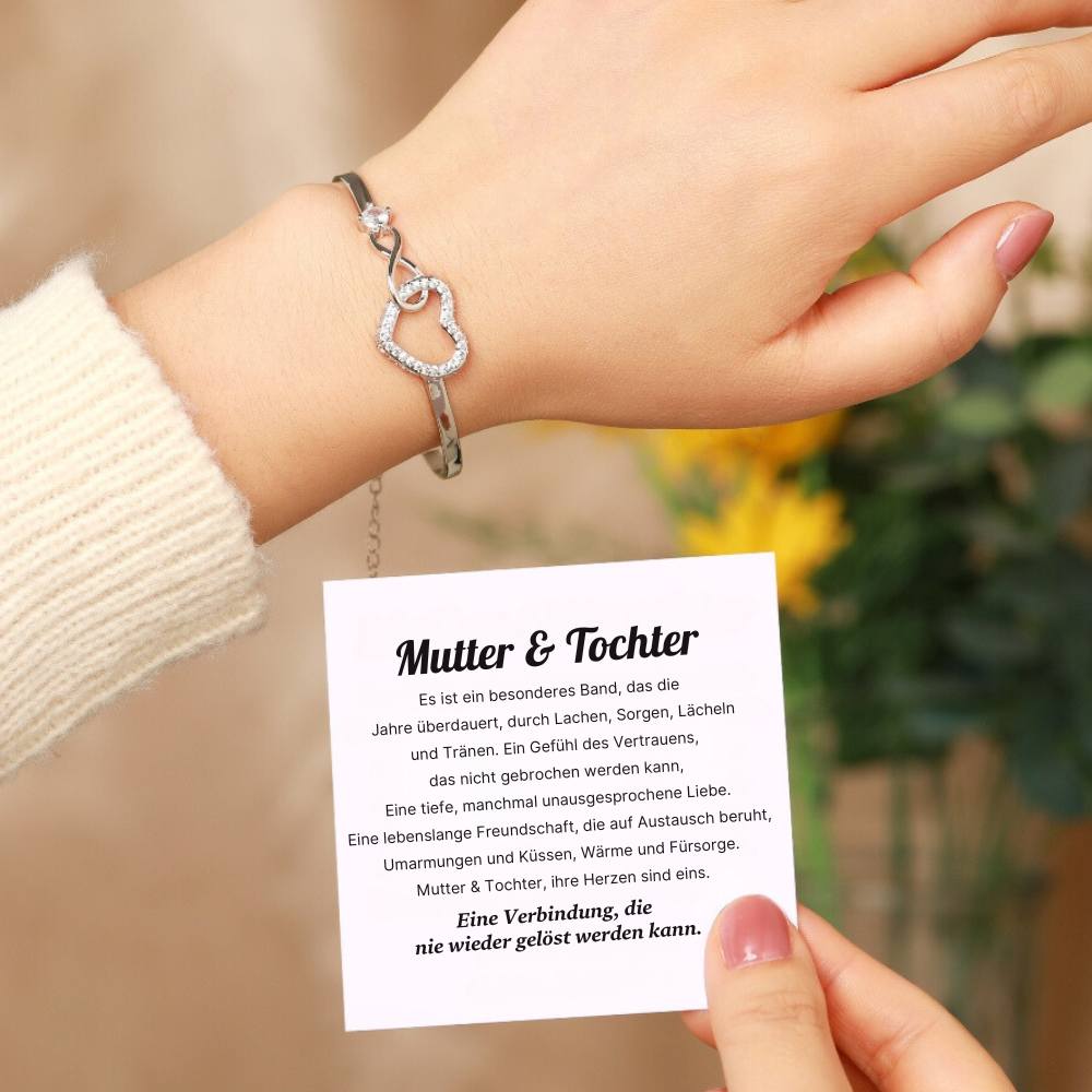Mutter & Tochter - Unendliches Herz-Armband