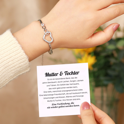 Mutter & Tochter - Unendliches Herz-Armband