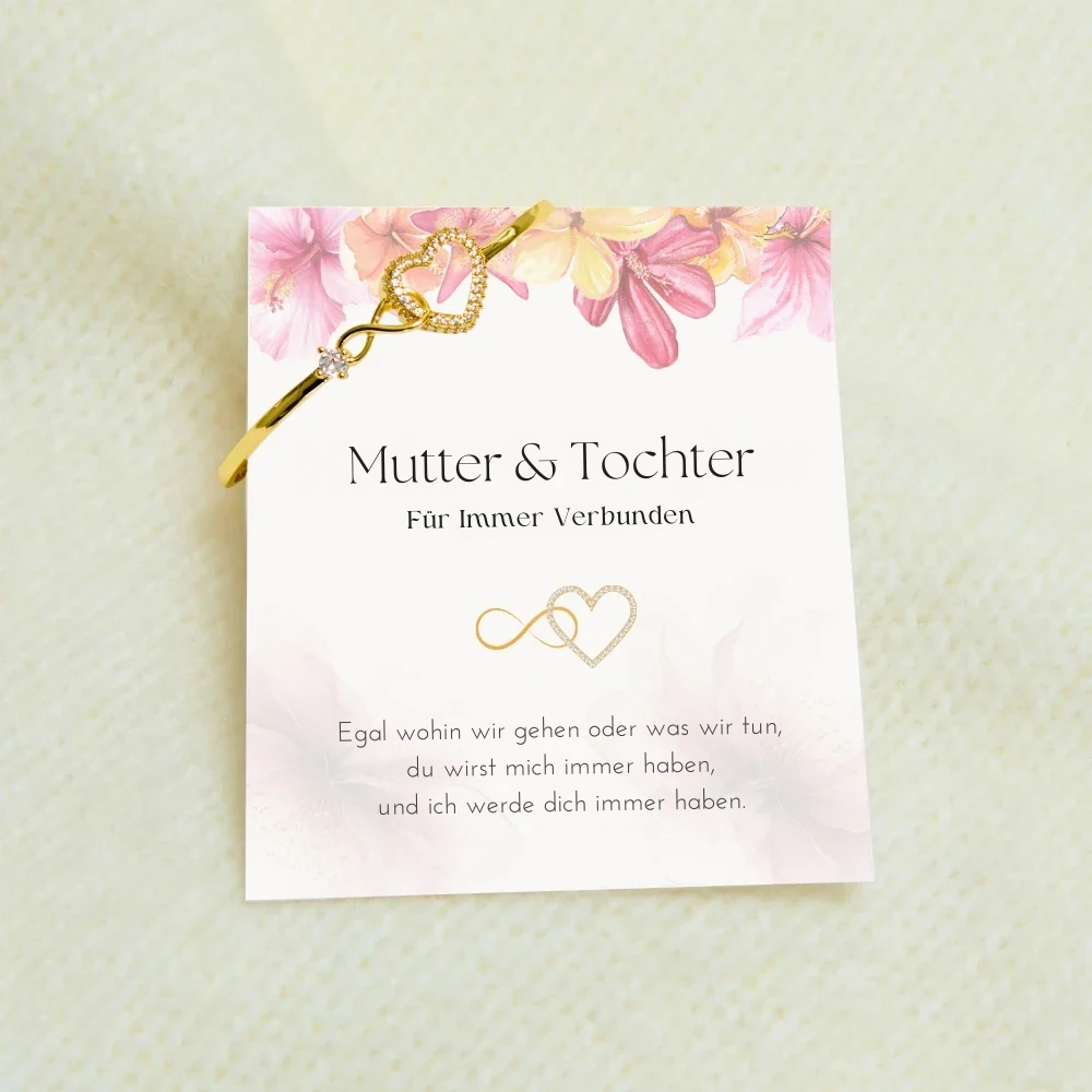 Mutter & Tochter – Infinity Herz Armband
