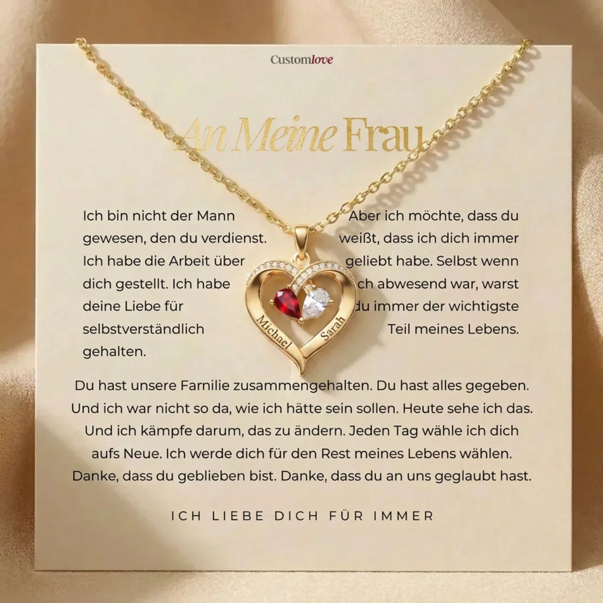 An Meine Frau - Danke, Dass Du An Uns Glaubst
