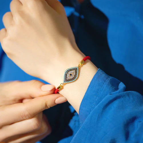 Immer geschützt Böses-Auge-Armband