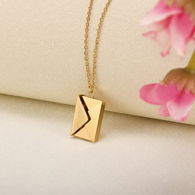 Kette mit Liebesbrief - An Meine Liebste