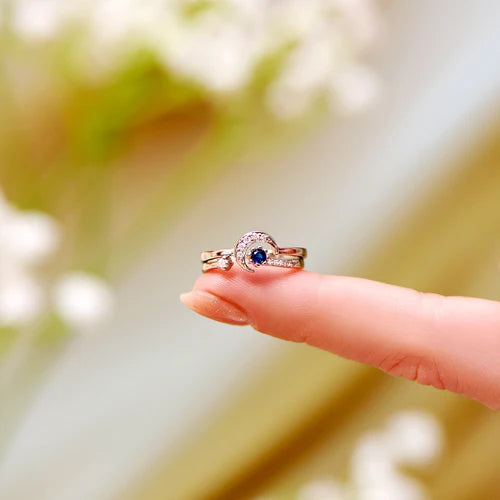 Mond & Stern Stapelbarer Ring