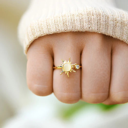 An Meine Tochter – Sonnen-Fidget-Ring