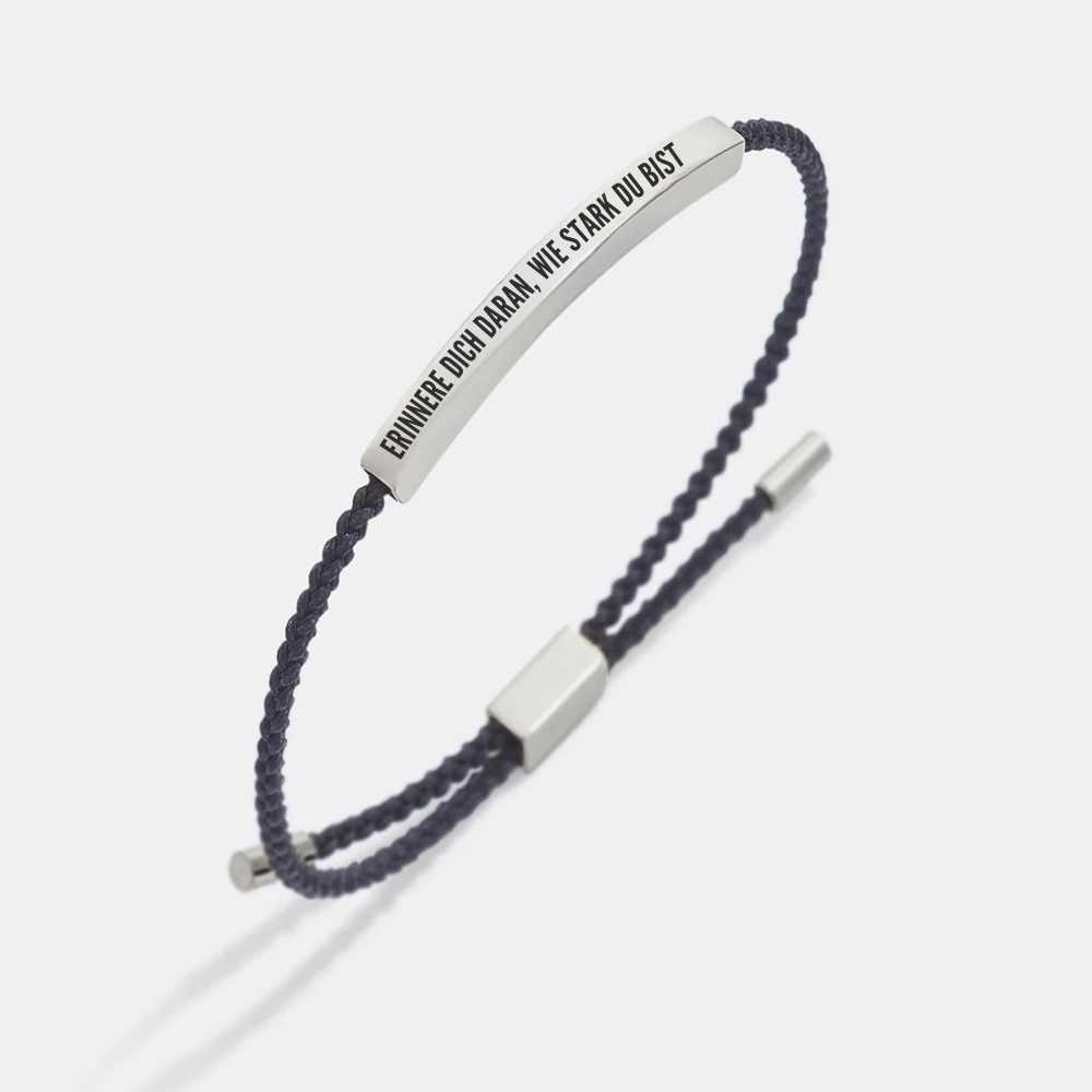 “Erinnere Dich Daran, Wie Stark Du Bist” Motivationsarmband