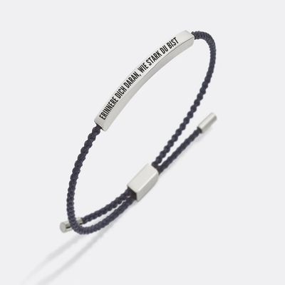 “Erinnere Dich Daran, Wie Stark Du Bist” Motivationsarmband