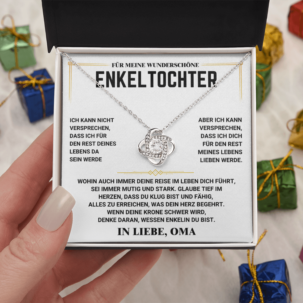 Für Meine Wunderschöne Enkeltochter - Liebesknoten – Mit Liebe, Oma