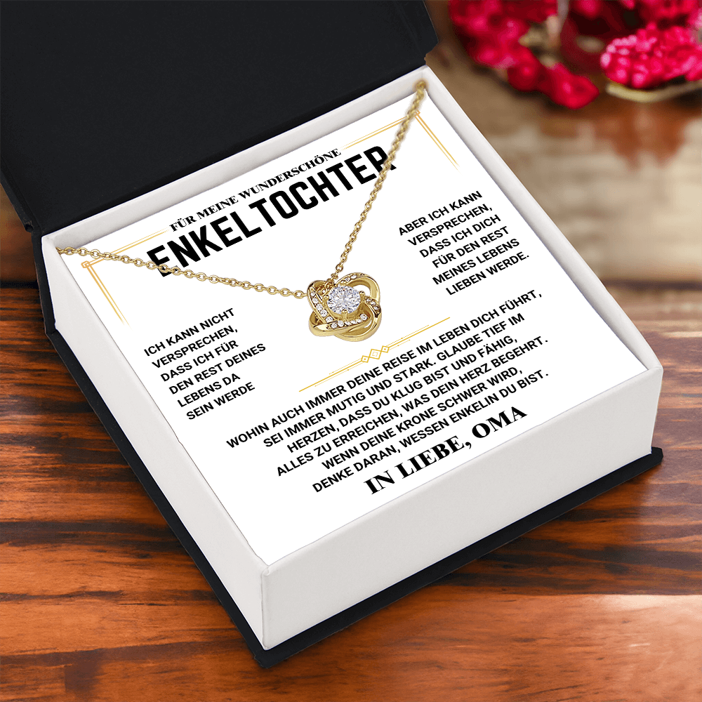 Für Meine Wunderschöne Enkeltochter - Liebesknoten – Mit Liebe, Oma