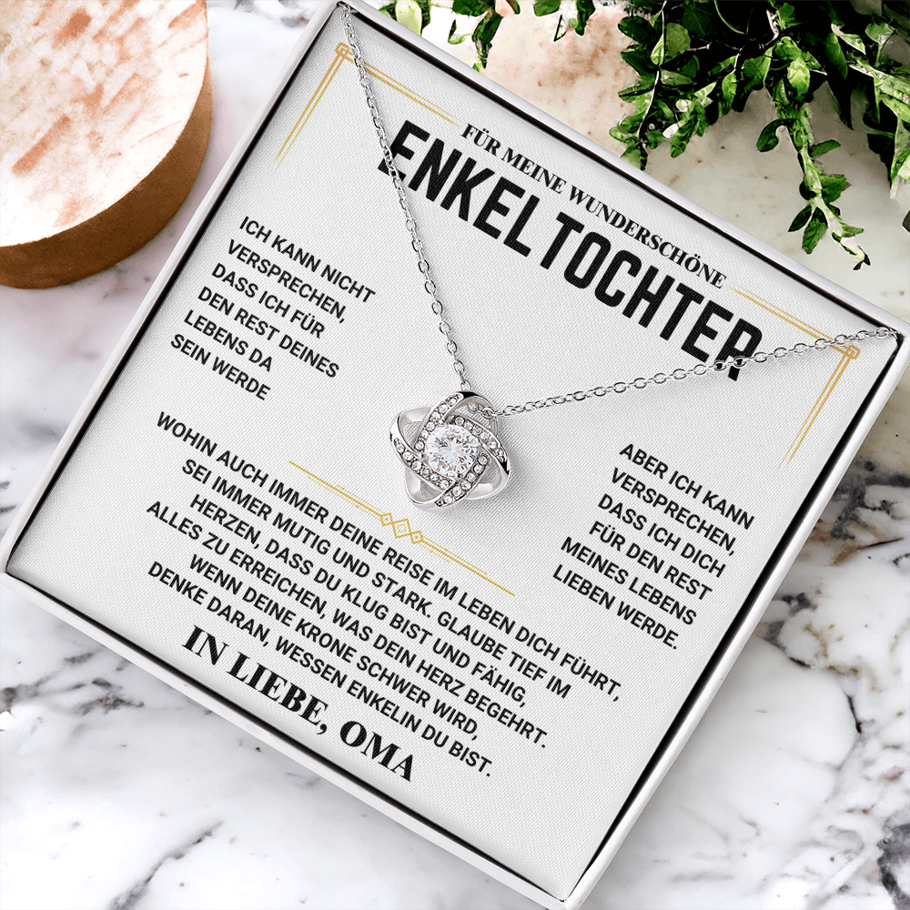 Für Meine Wunderschöne Enkeltochter - Liebesknoten – Mit Liebe, Oma