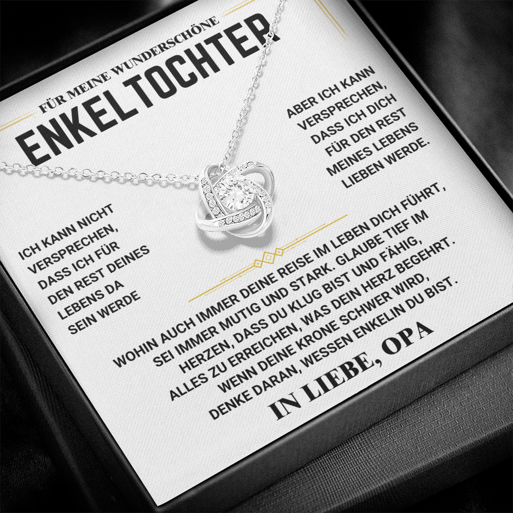 Für Meine Wunderschöne Enkeltochter - Liebesknoten – Mit Liebe, Opa
