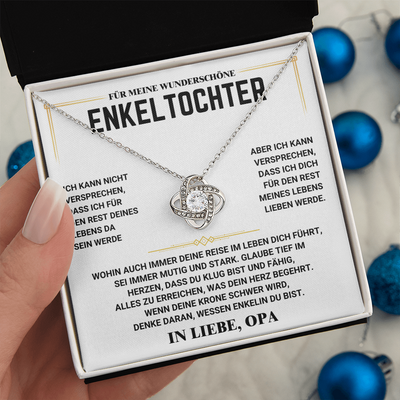 Für Meine Wunderschöne Enkeltochter - Liebesknoten – Mit Liebe, Opa