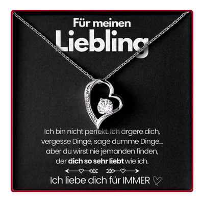 Für Meinen Liebling – Ich werde dich immer lieben – Box mit ewiger Rose