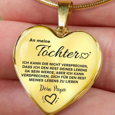 Verewige deine Liebe mit dieser herzlichen Halskette - Für meine geliebte Tochter von Papa