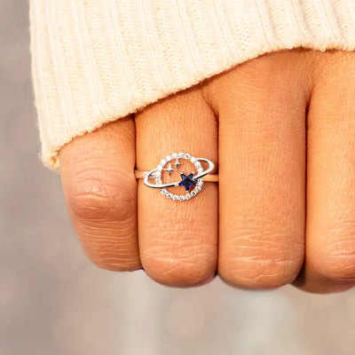 An meine Tochter - Stern Ring