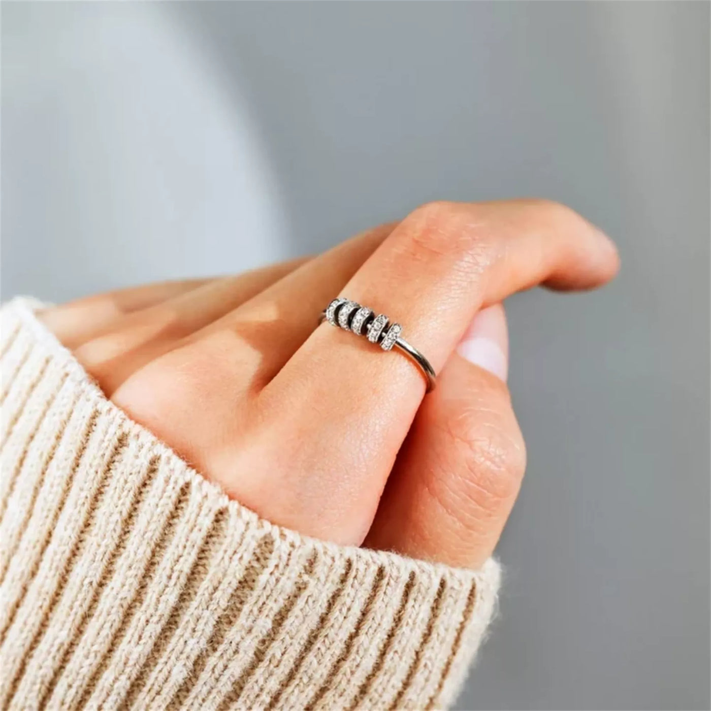 Fidget Beads Angst Ring