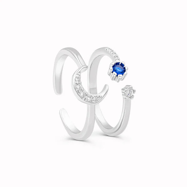 Mond & Stern Stapelbarer Ring