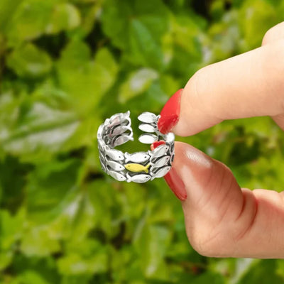 "Schwimm Gegen Den Strom" Ring