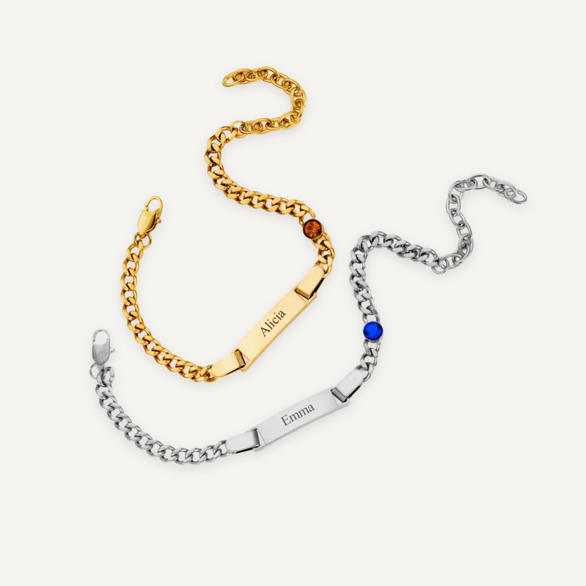 Neue Mama Geburtsstein-Armband