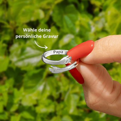 Silent Hug Personalisierter Ring