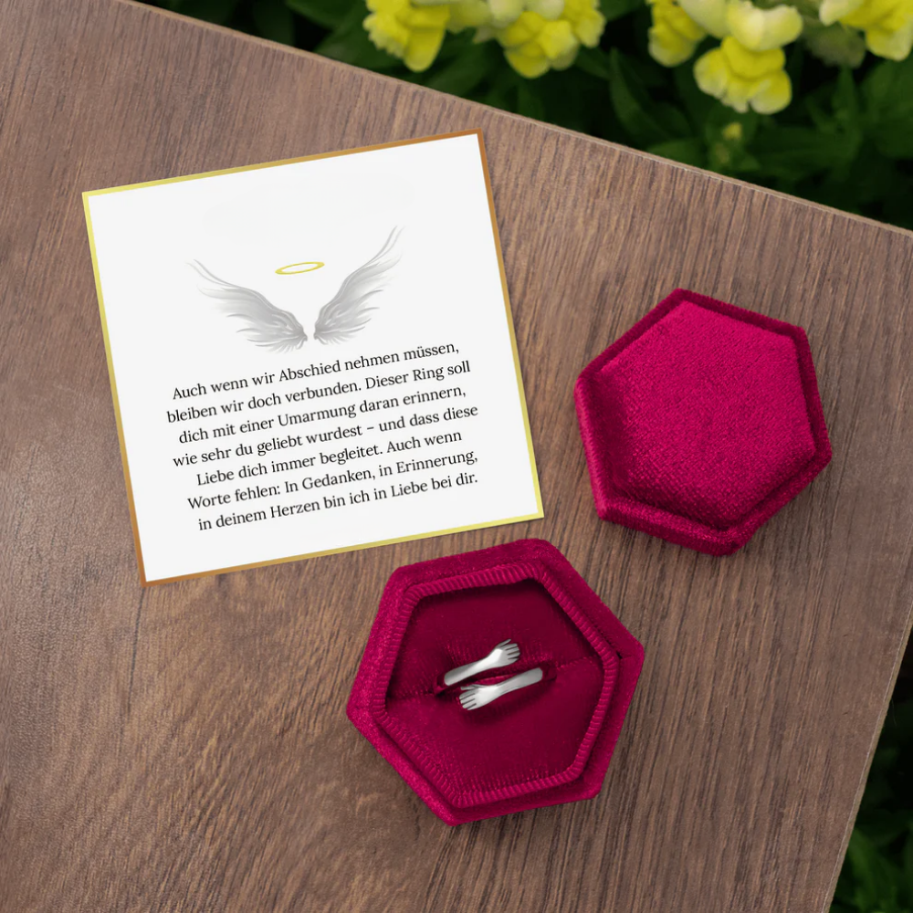 Silent Hug Personalisierter Ring