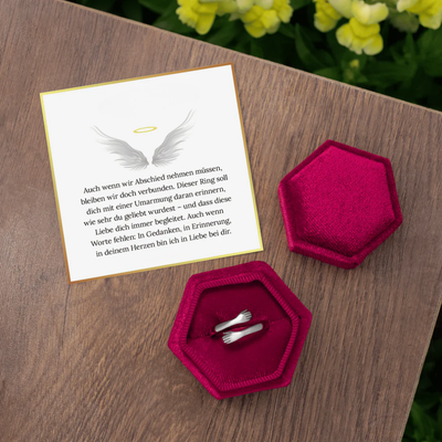 Silent Hug Personalisierter Ring