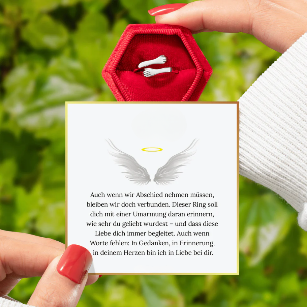Silent Hug Personalisierter Ring