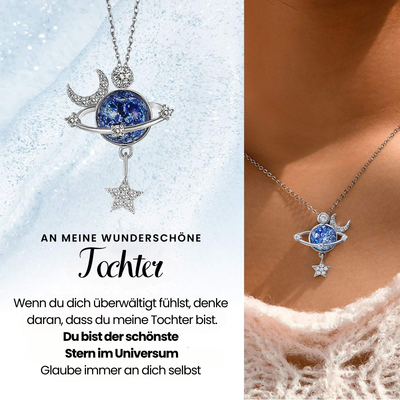 Tochter & Enkelin | Besonderer Stern | Halskette aus Sterlingsilber
