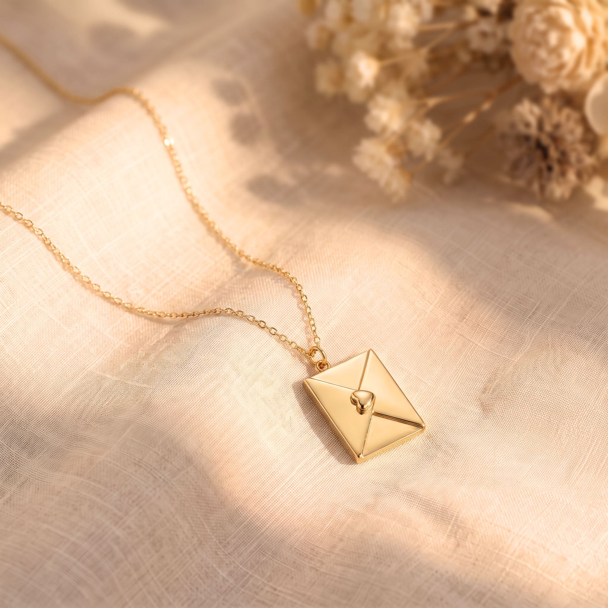 An Meine Liebste - Kette mit Liebesbrief