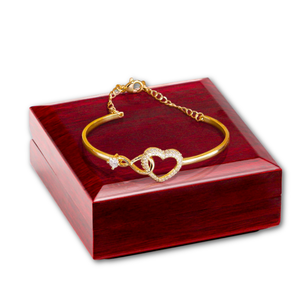 Mutter & Tochter - Unendliches Herz-Armband