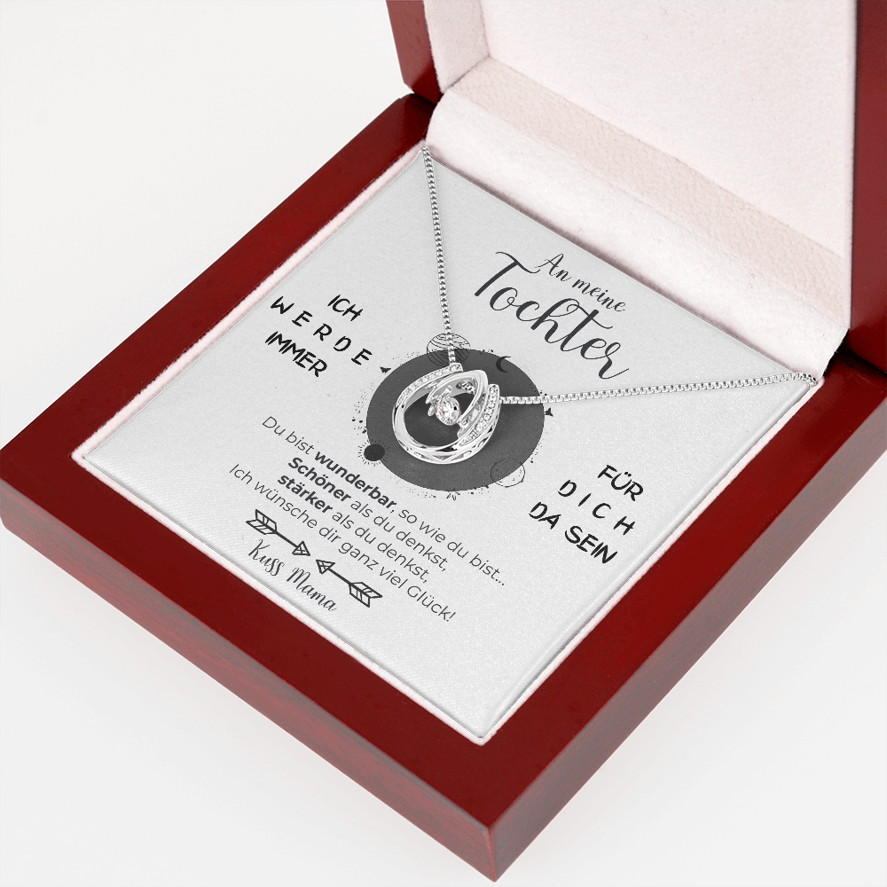 Wunderschöner Glücksanhänger aus 14k Weißgold – Ein besonderes Geschenk für meine Tochter