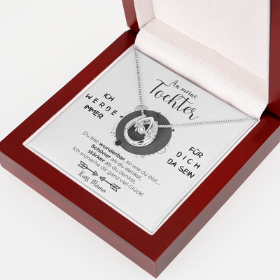 Wunderschöner Glücksanhänger aus 14k Weißgold – Ein besonderes Geschenk für meine Tochter