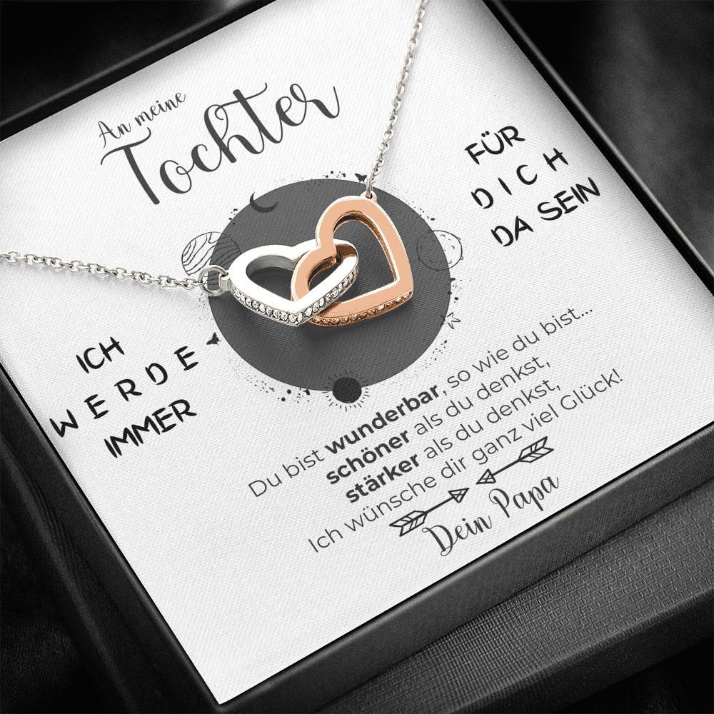 Elegante Silberkette - Ein liebevolles Geschenk von Papa an seine Tochter