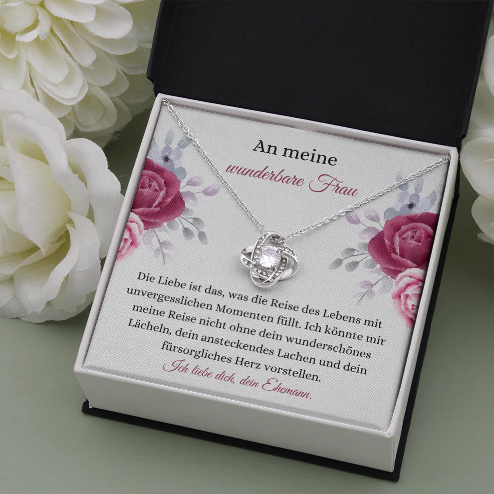 An Meine Frau - Halskette Geschenk