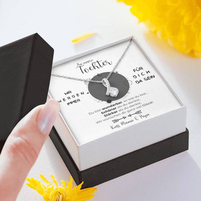 Elegante Weißgoldkette - Ein liebevolles Geschenk von Mama und Papa für unsere Tochter