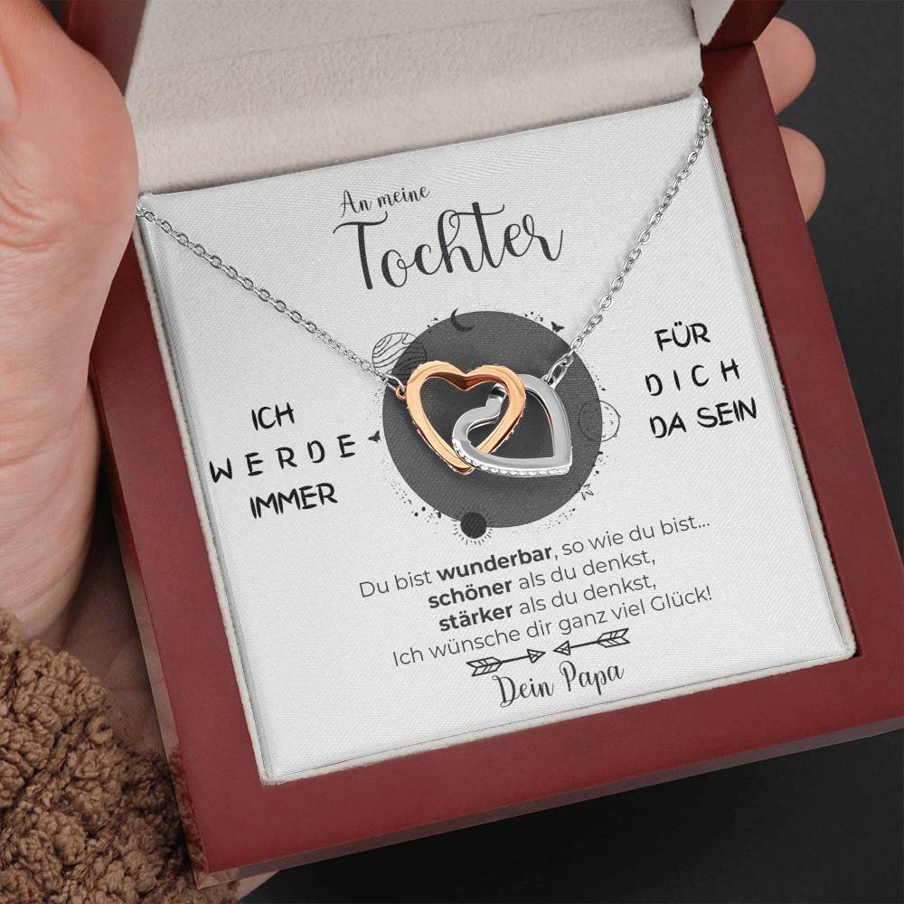 Elegante Silberkette - Ein liebevolles Geschenk von Papa an seine Tochter