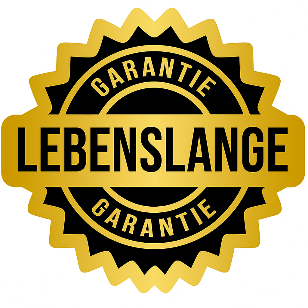 Lebenslange Garantie