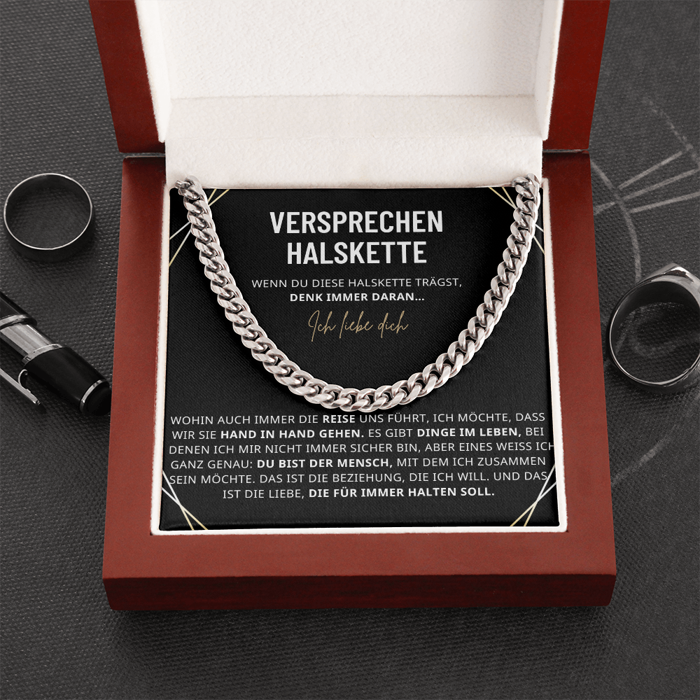 An Meinen Man – die Liebe, die ich möchte, dass sie für immer hält – Cuban Chain