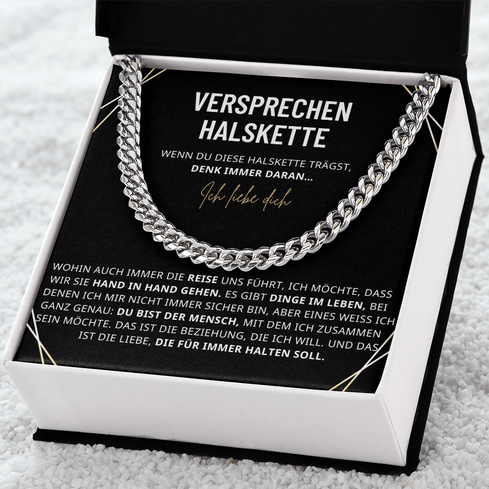 An Meinen Man – die Liebe, die ich möchte, dass sie für immer hält – Cuban Chain
