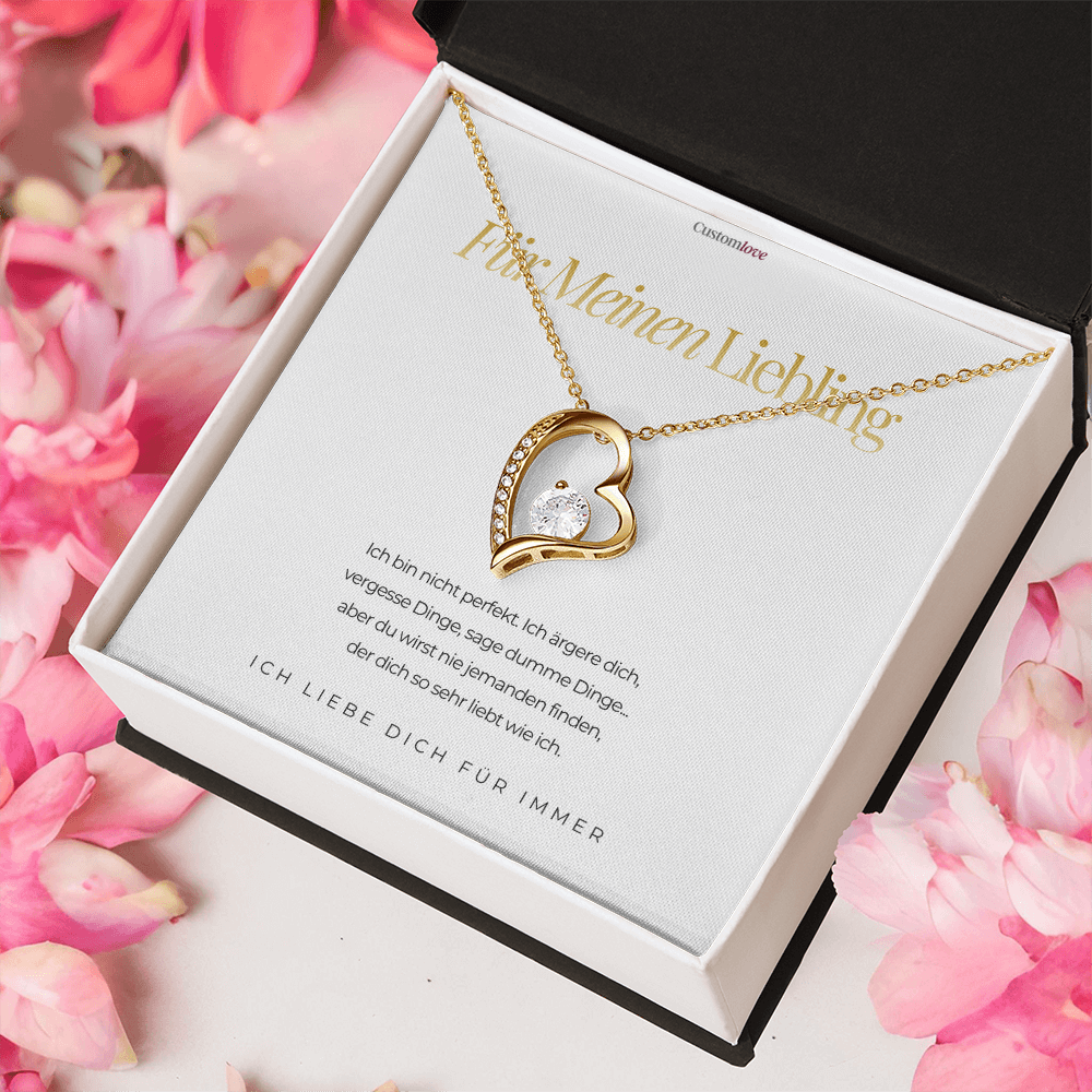 Für Meinen Liebling - Forever Love Ketting