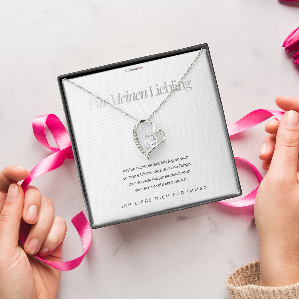 Für Meinen Liebling - Forever Love Ketting
