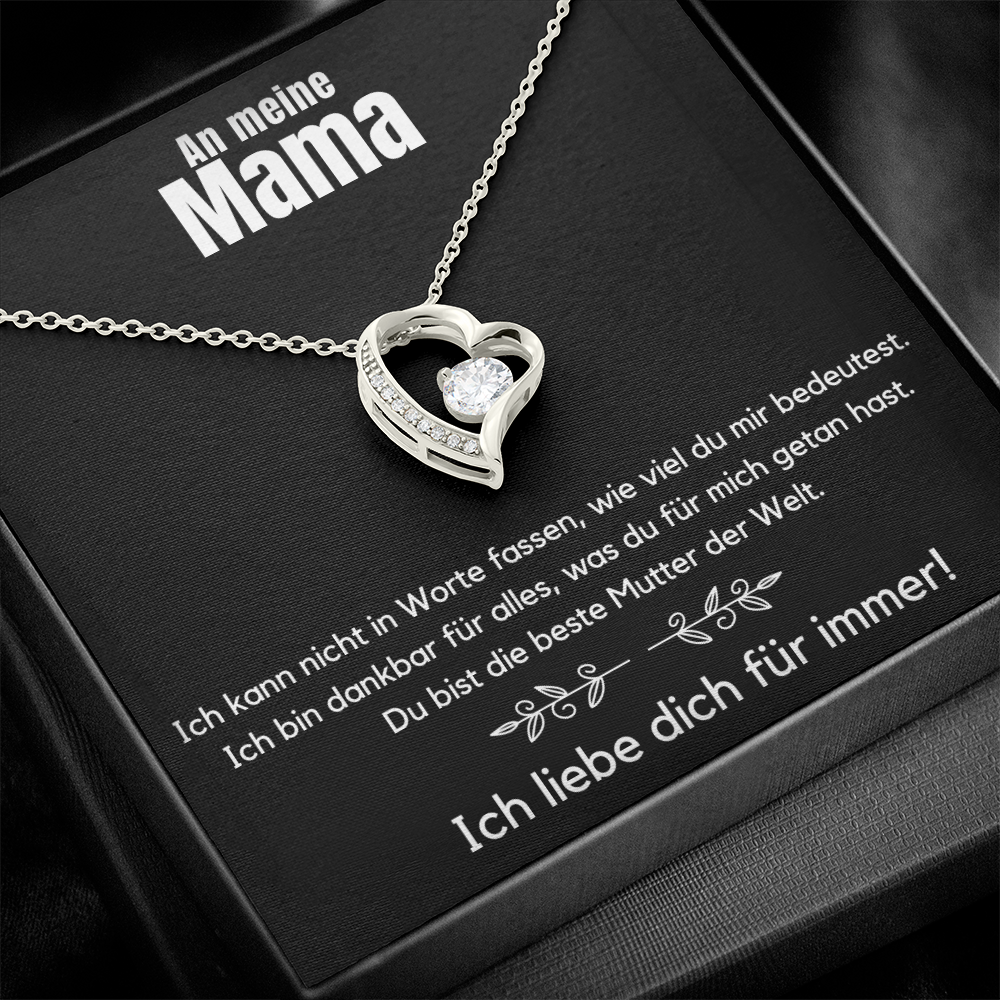 An Meine Mama – Ich Liebe Dich Für Immer – Herzkette