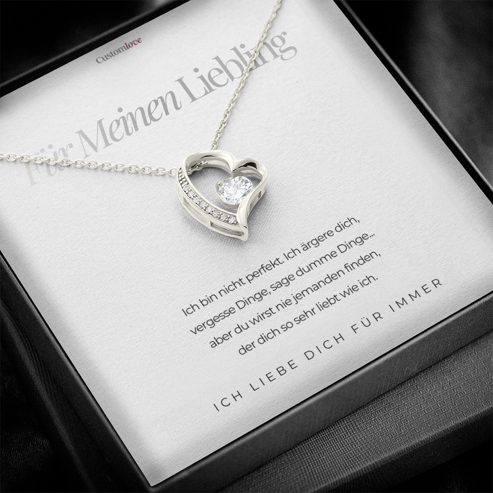 Für Meinen Liebling - Forever Love Ketting