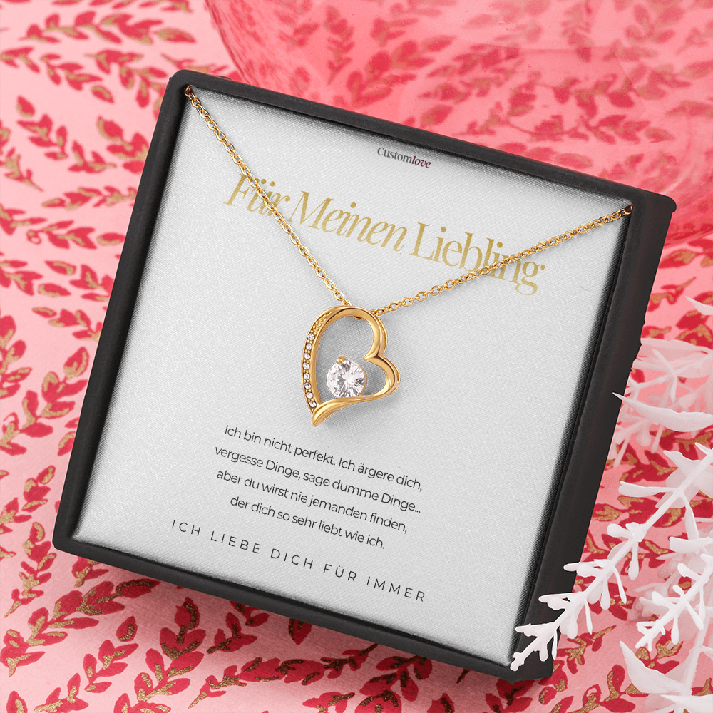 Für Meinen Liebling - Forever Love Ketting